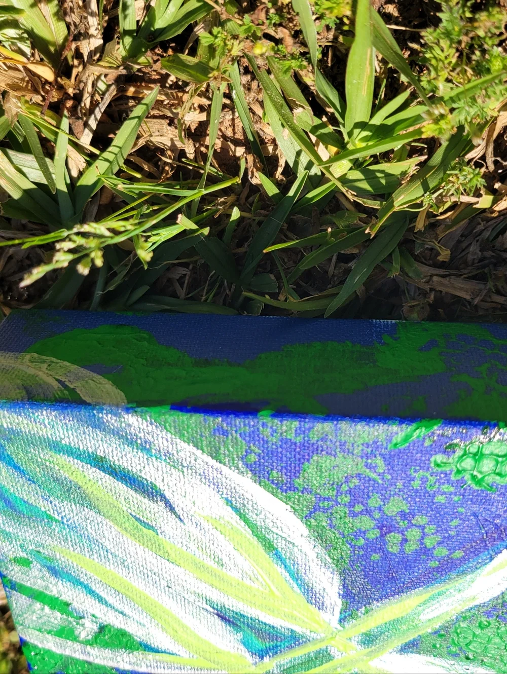 "Dragonfly Daydream" Original Artwork Created By Brea Marie 6in X 6in - Picture 5 of 10